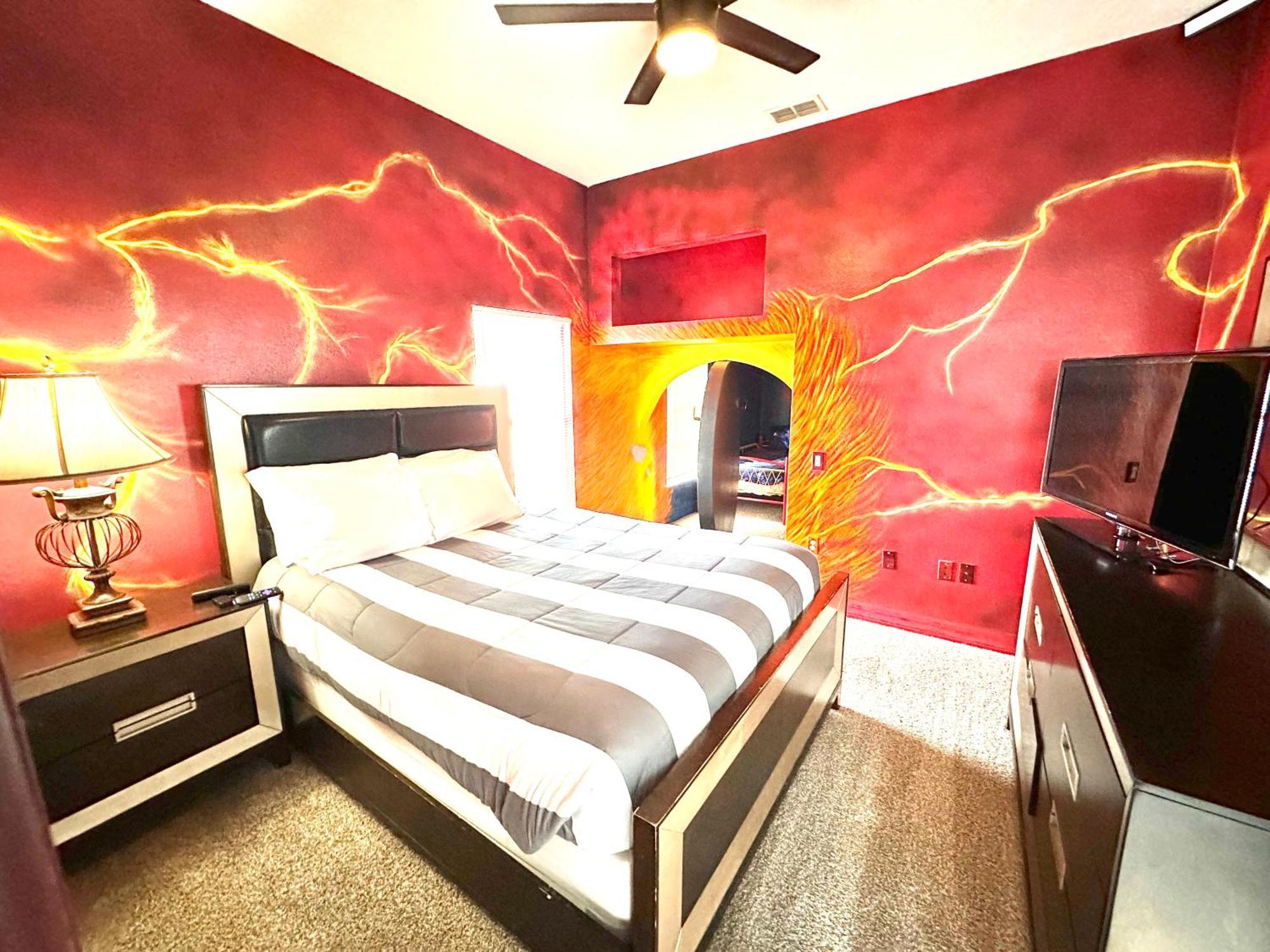 The Marvel Mansion 5Br Pool Home Near Disney World Orlando Værelse billede