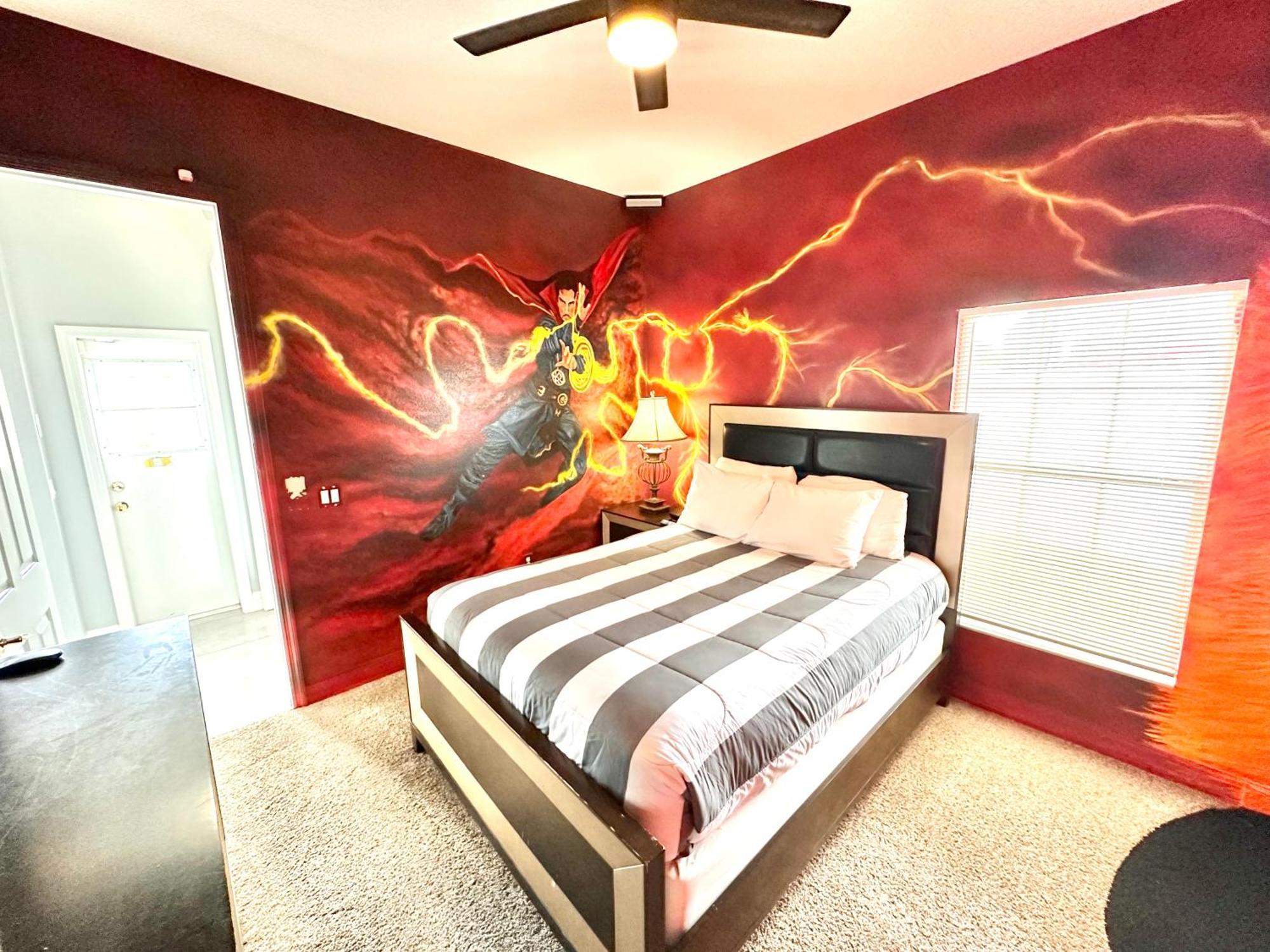 The Marvel Mansion 5Br Pool Home Near Disney World Orlando Værelse billede
